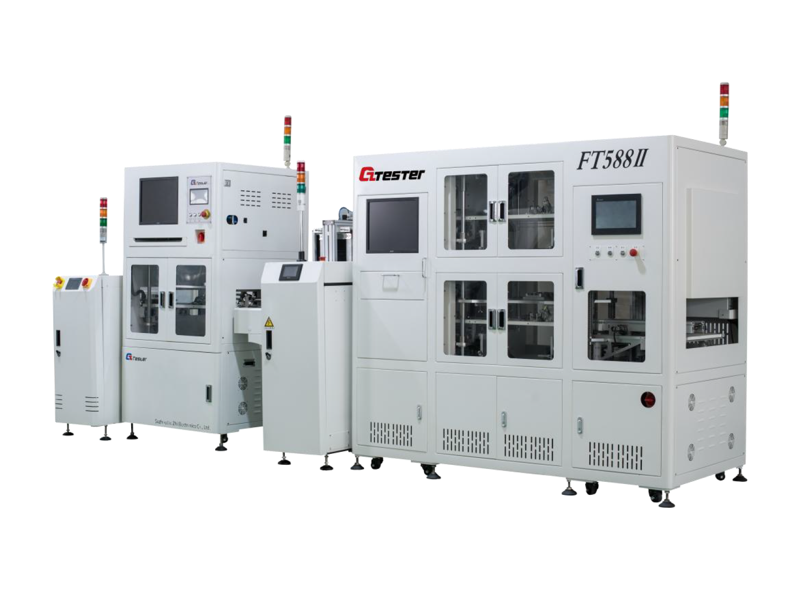 IN Line ICT+雙層 FCT 自動(dòng)測(cè)試線(xiàn)